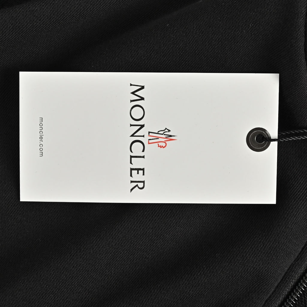 Moncler 26FW Black Classic Logo Zip-Up Jacket