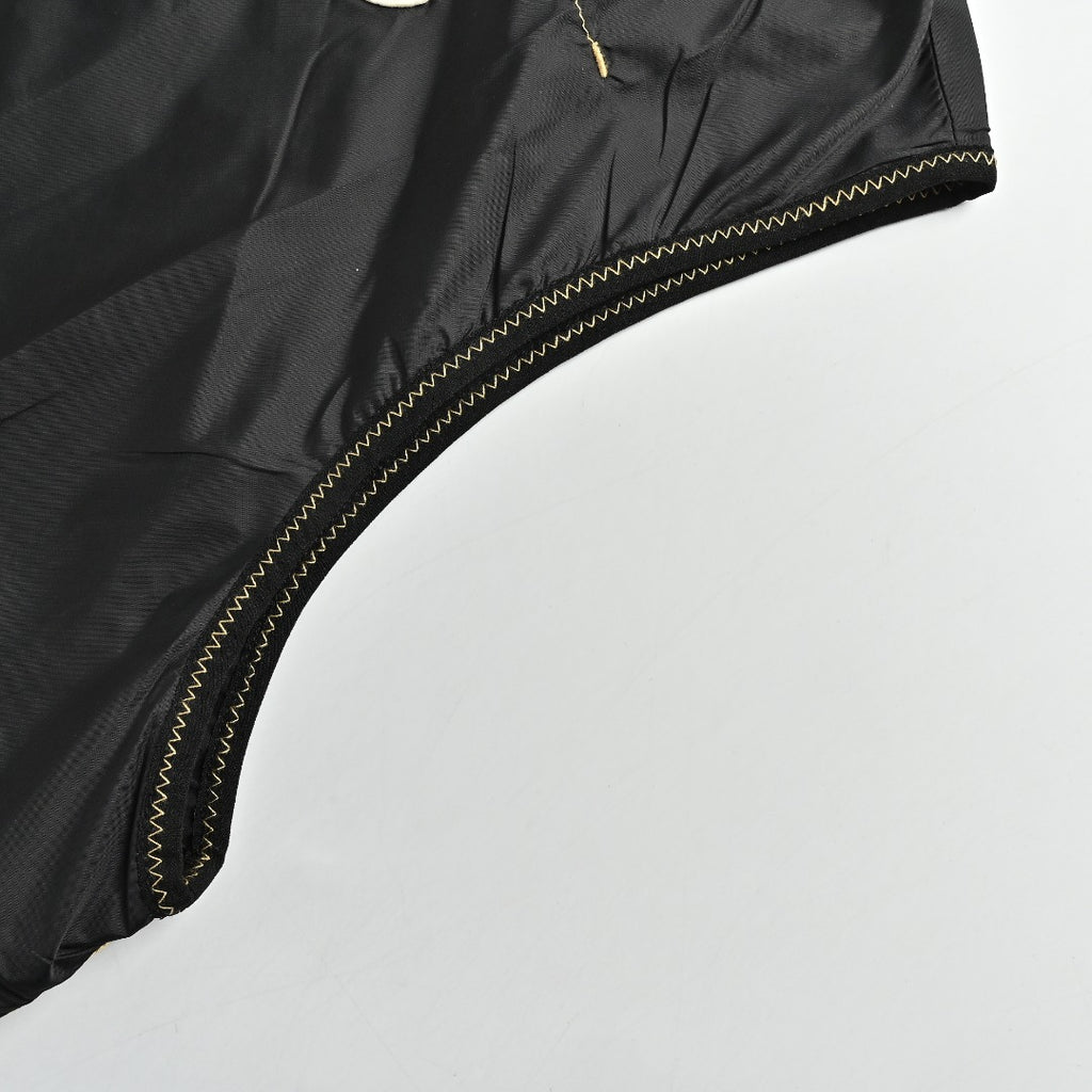 Moncler MC Black Zip-Pocket Vest with Hidden Hood