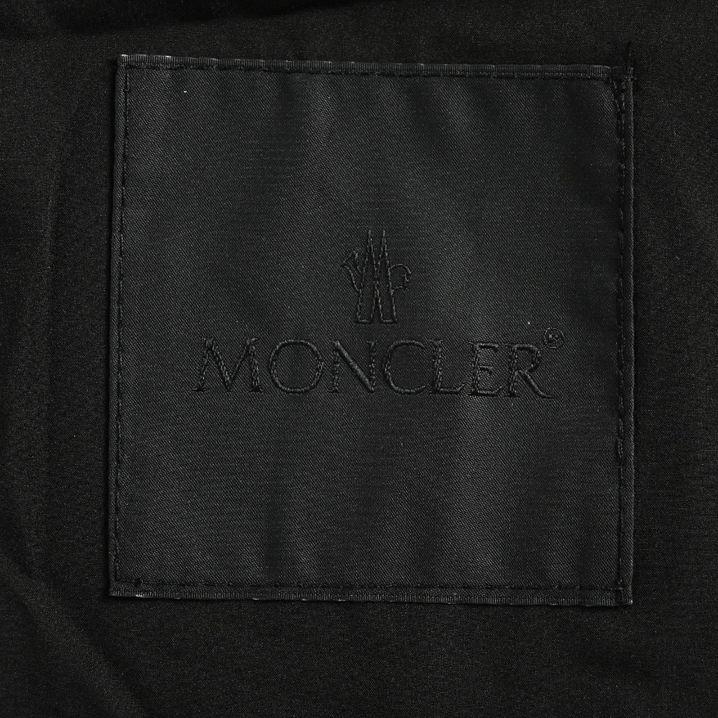 Moncler MC Black Zip-Pocket Vest with Hidden Hood