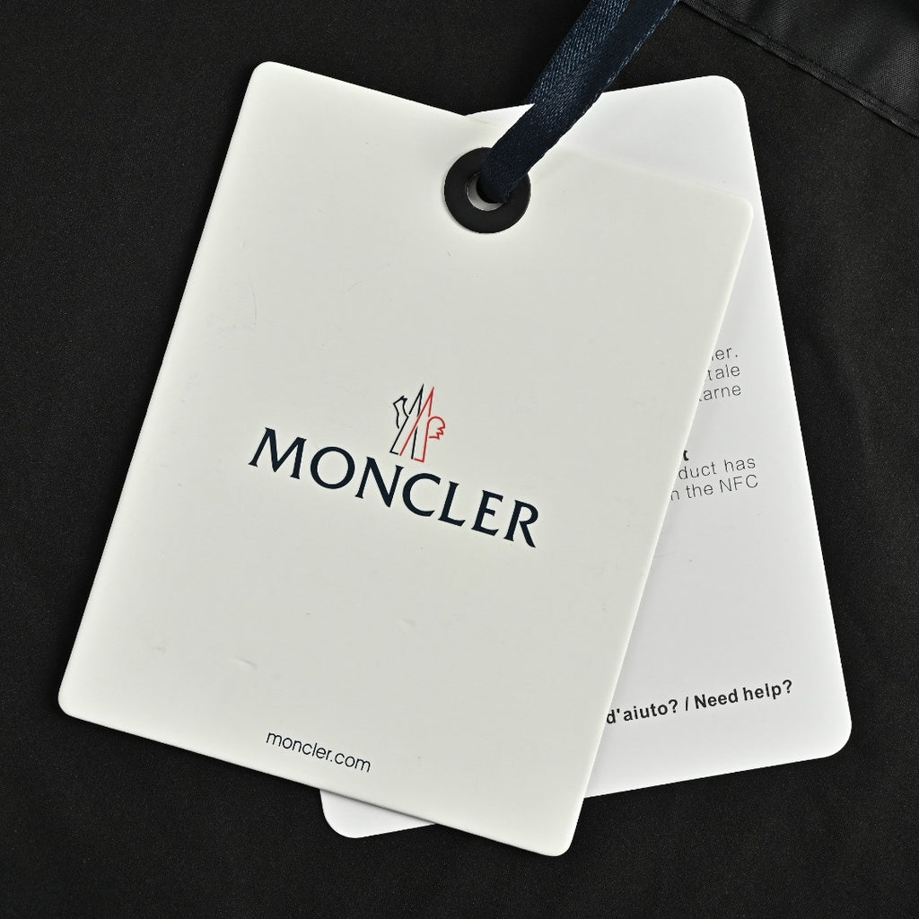 Moncler MC Black Zip-Pocket Vest with Hidden Hood