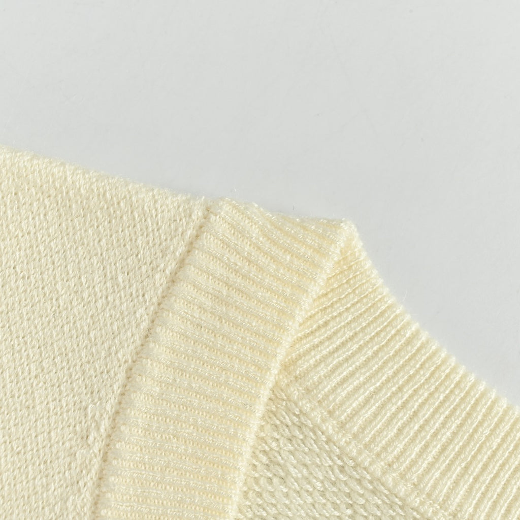 Moncler MC Black Crewneck Sweater with Sleeve Pocket