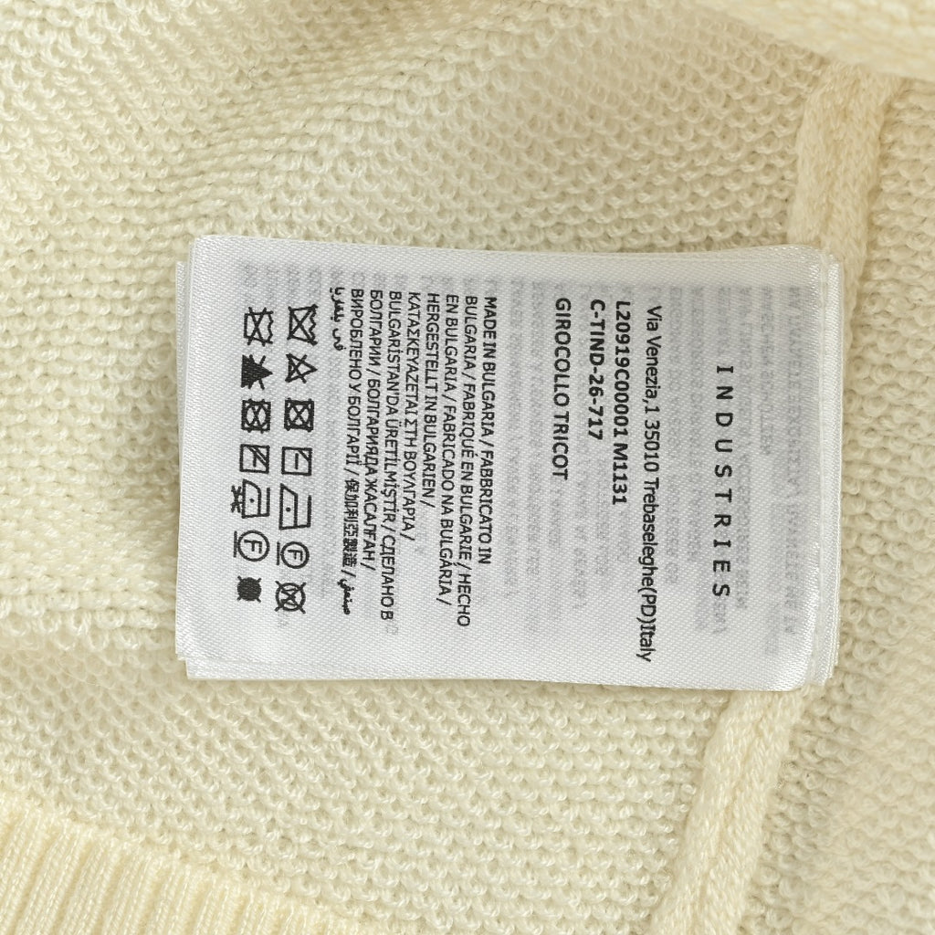 Moncler MC Black Crewneck Sweater with Sleeve Pocket