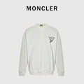 Moncler 2026 Spring/Summer Crewneck Sweatshirt with Chest Graphic