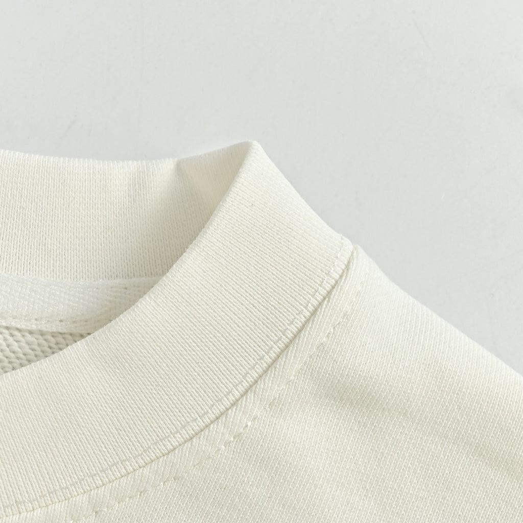 Moncler 2026 Spring/Summer Crewneck Sweatshirt with Chest Graphic