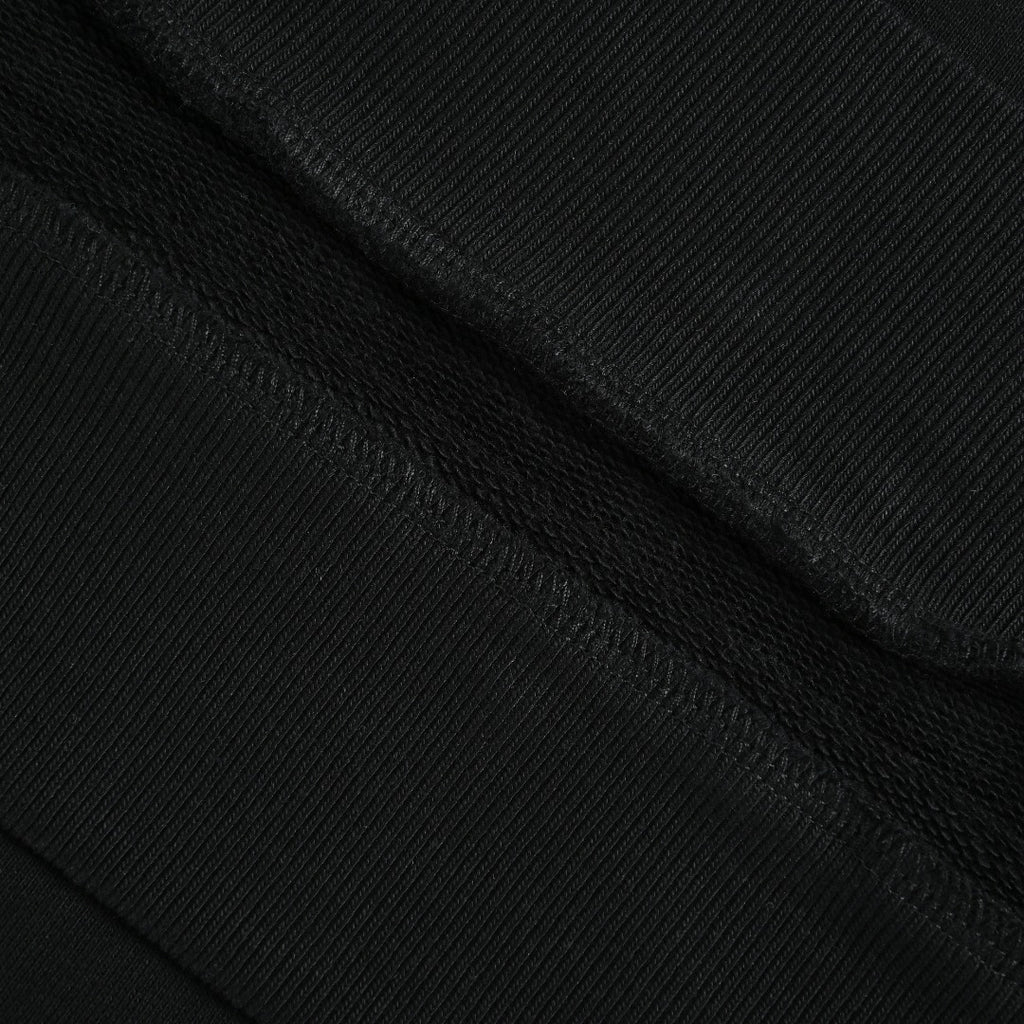 Louis Vuitton Black Hoodie with 3D Embossed Monogram Detail