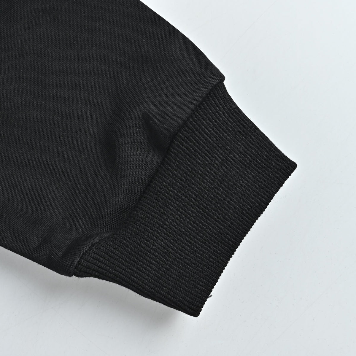 Louis Vuitton 2025 Fall/Winter Black Crewneck Sweatshirt with Silicone Logo