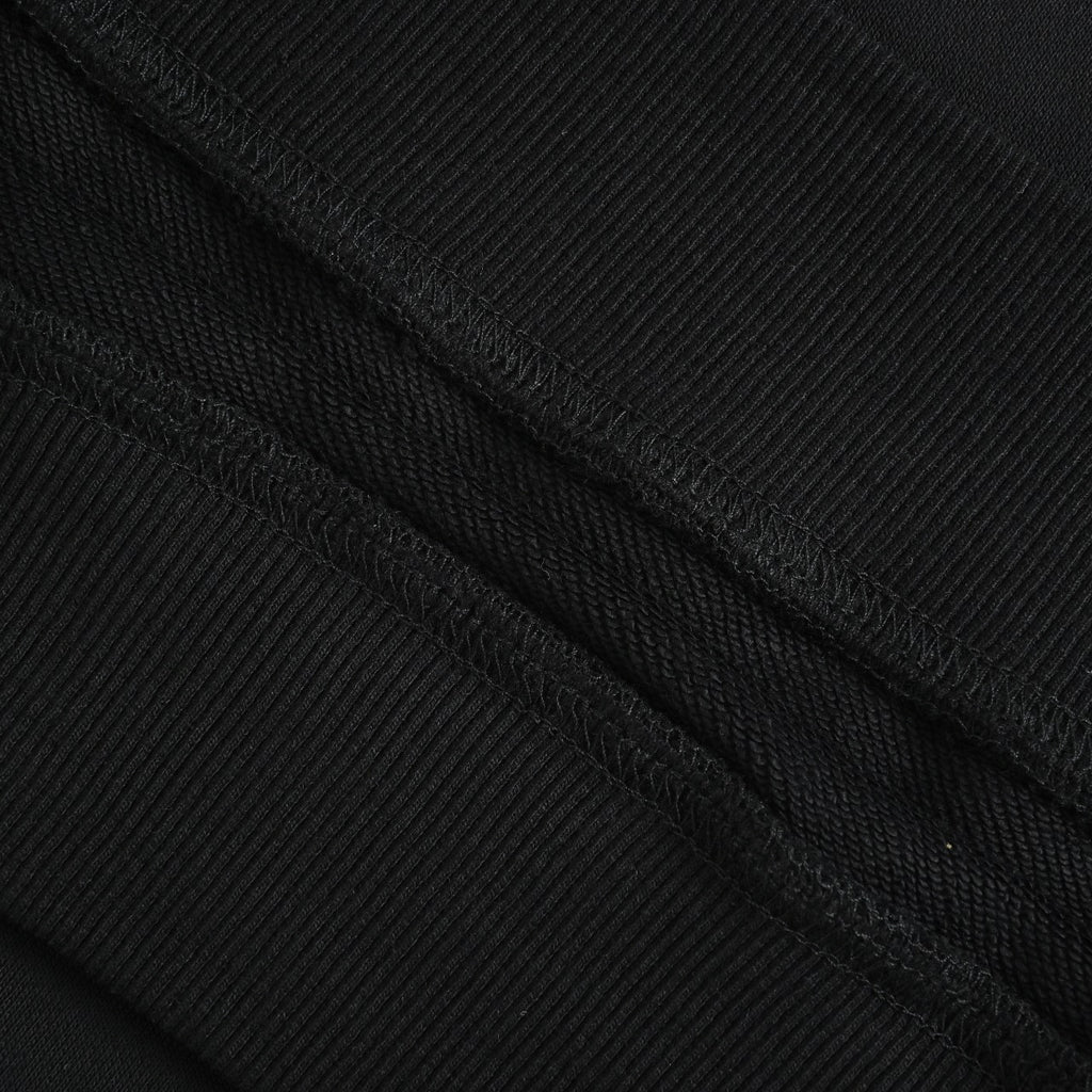 Louis Vuitton 2025 Fall/Winter Black Crewneck Sweatshirt with Silicone Logo