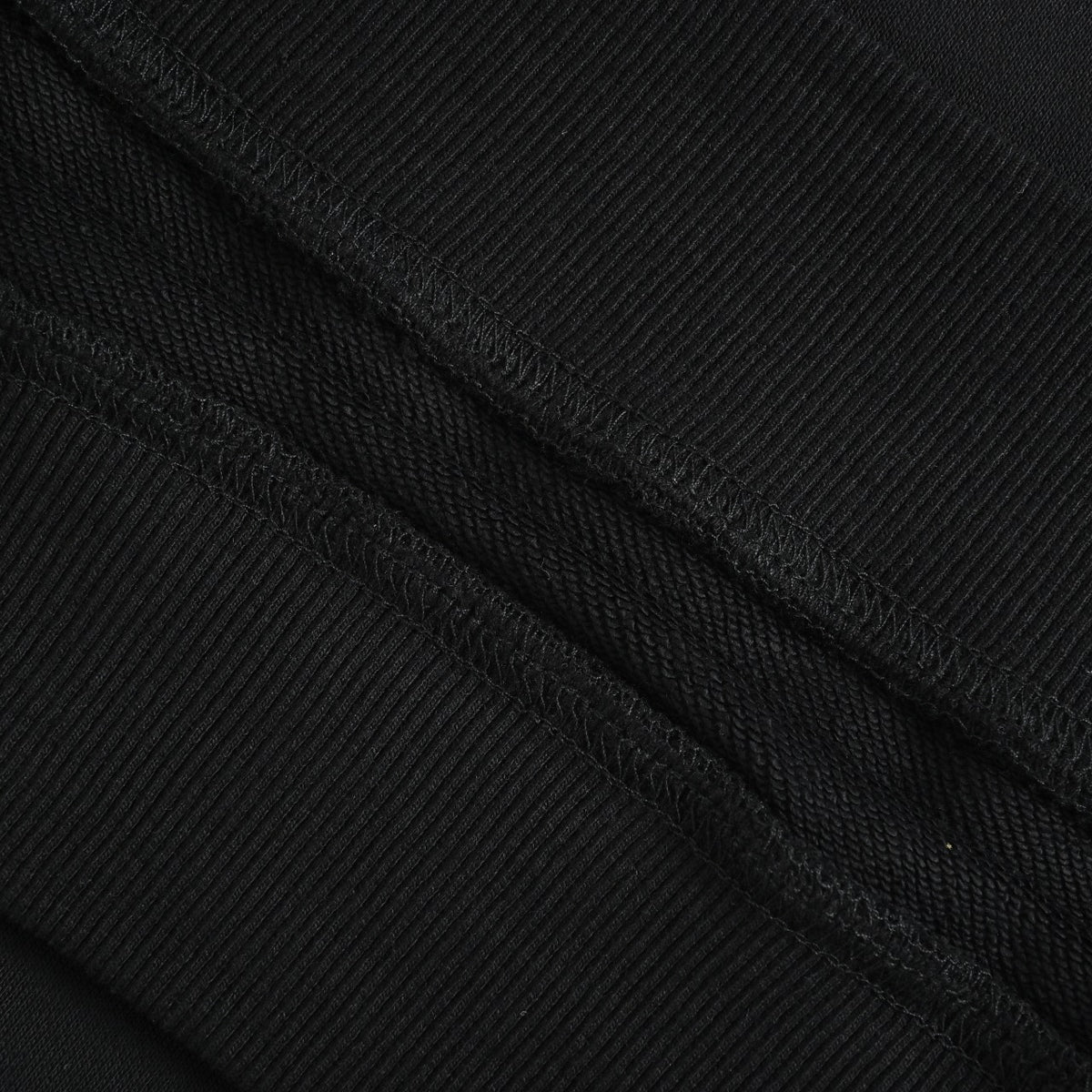 Louis Vuitton 2025 Fall/Winter Black Crewneck Sweatshirt with Silicone Logo