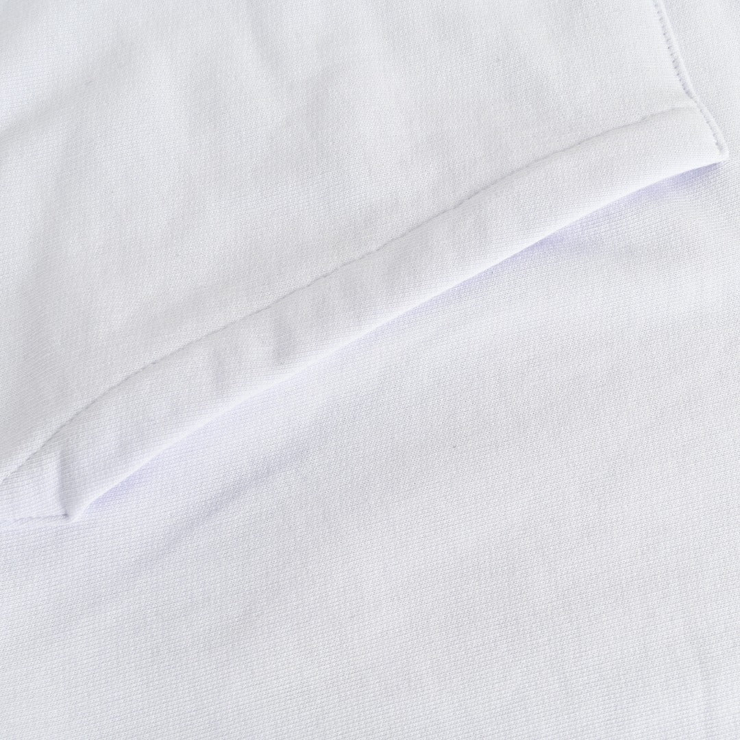 Louis Vuitton Light Gray Monogram-Lined Hooded Sweatshirt
