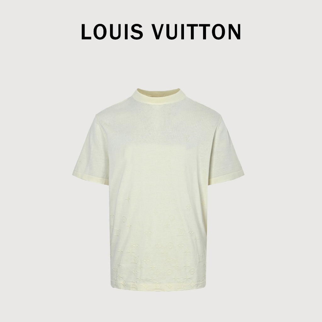 Louis Vuitton Monogram Gradient Jacquard Short-Sleeve T-Shirt