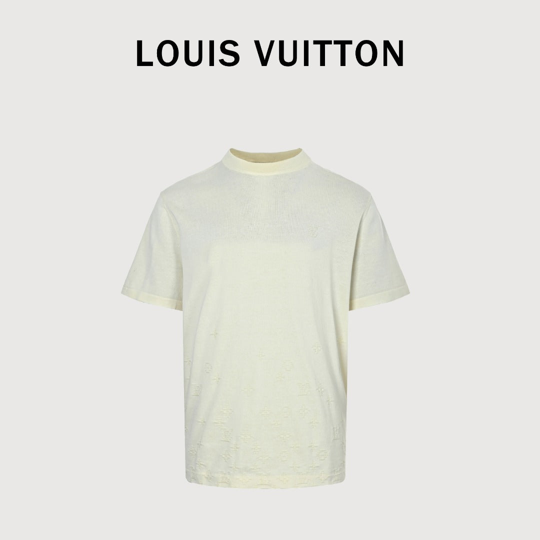 Louis Vuitton Monogram Gradient Jacquard Short-Sleeve T-Shirt