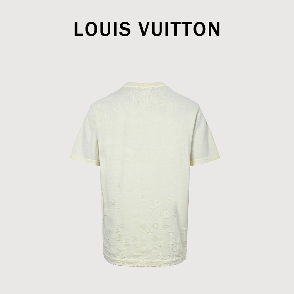 Louis Vuitton Monogram Gradient Jacquard Short-Sleeve T-Shirt