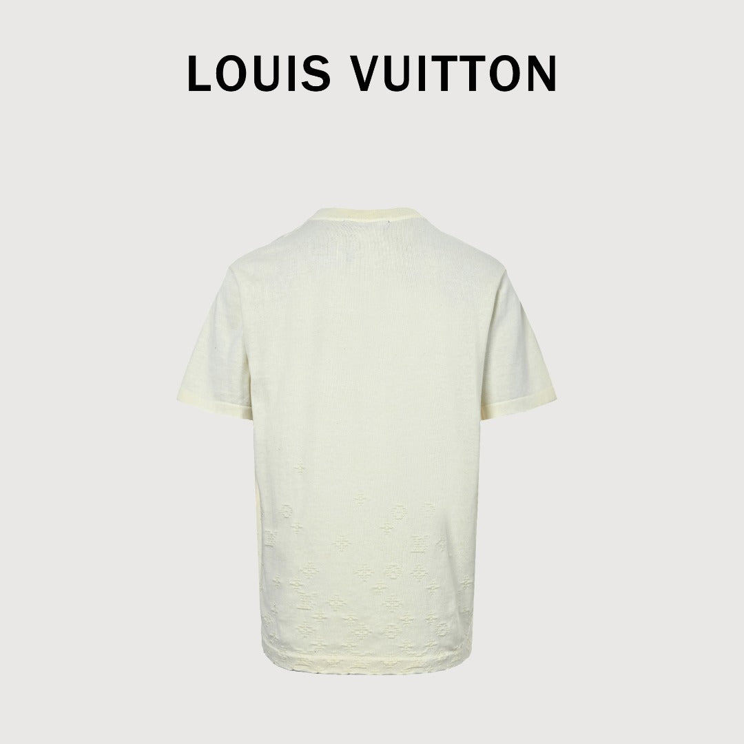 Louis Vuitton Monogram Gradient Jacquard Short-Sleeve T-Shirt
