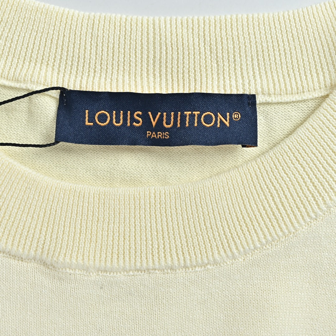 Louis Vuitton Monogram Gradient Jacquard Short-Sleeve T-Shirt