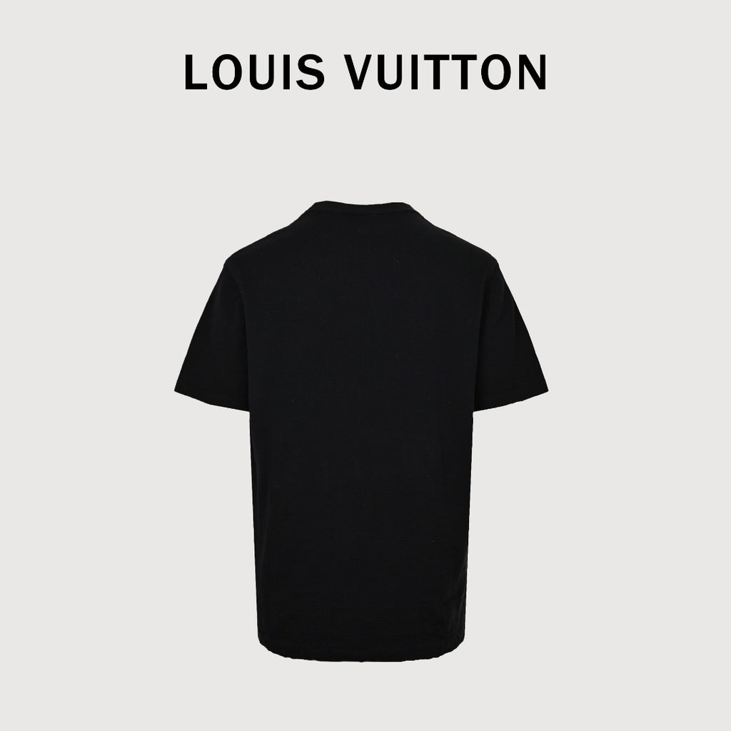 Louis Vuitton Monogram Gradient Jacquard Short-Sleeve T-Shirt
