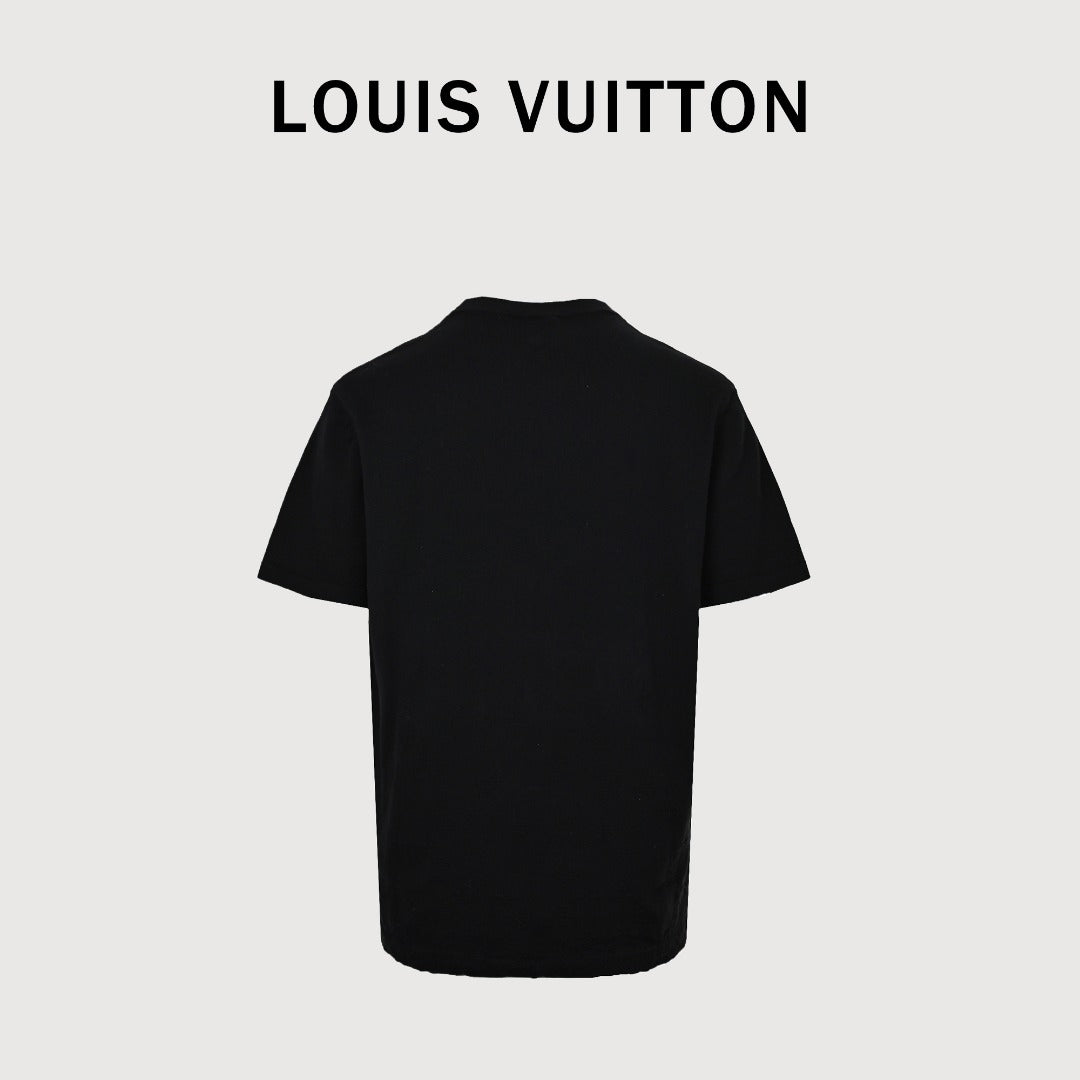 Louis Vuitton Monogram Gradient Jacquard Short-Sleeve T-Shirt