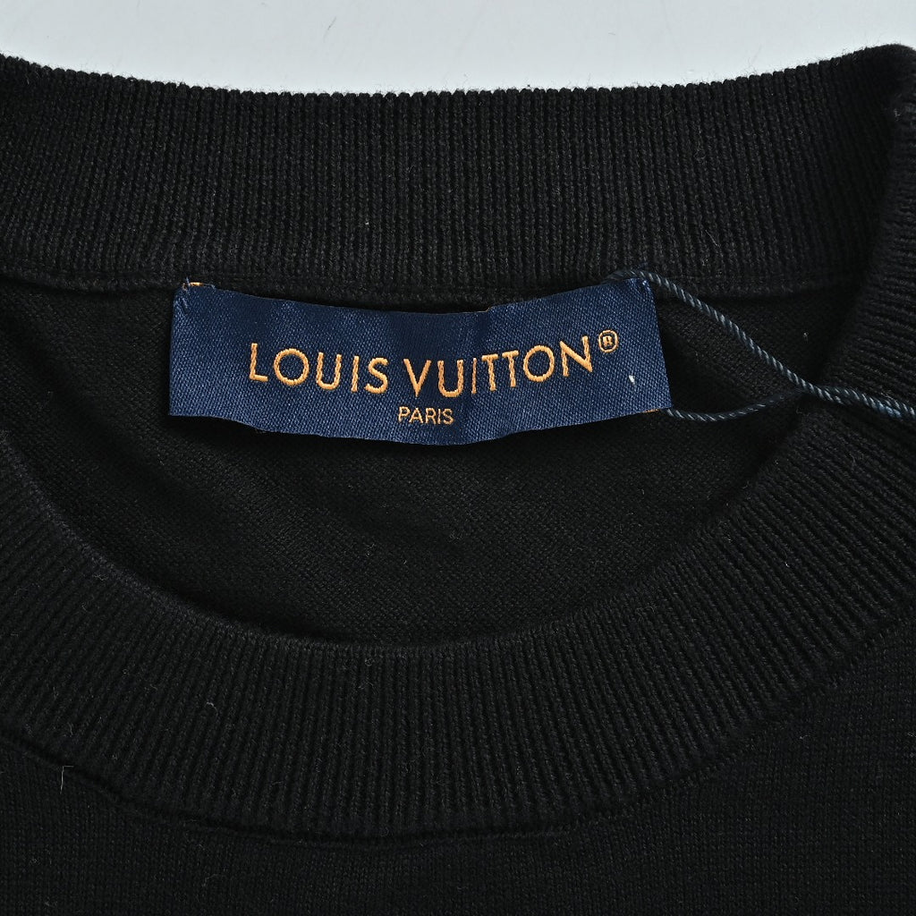 Louis Vuitton Monogram Gradient Jacquard Short-Sleeve T-Shirt