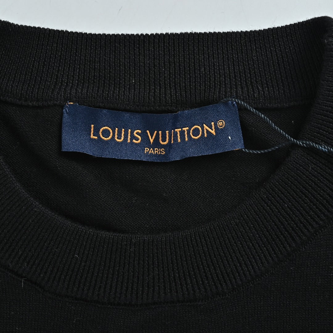 Louis Vuitton Monogram Gradient Jacquard Short-Sleeve T-Shirt
