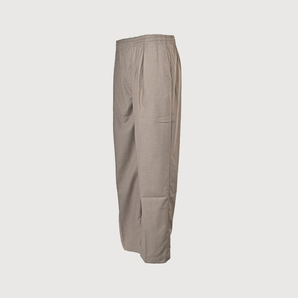Louis Vuitton 2025 Spring/Summer Khaki Wool Casual Trousers