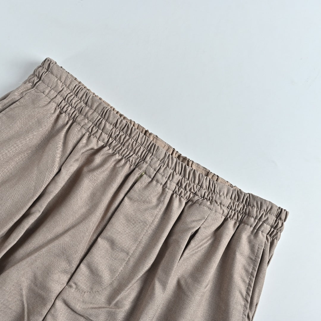 Louis Vuitton 2025 Spring/Summer Khaki Wool Casual Trousers