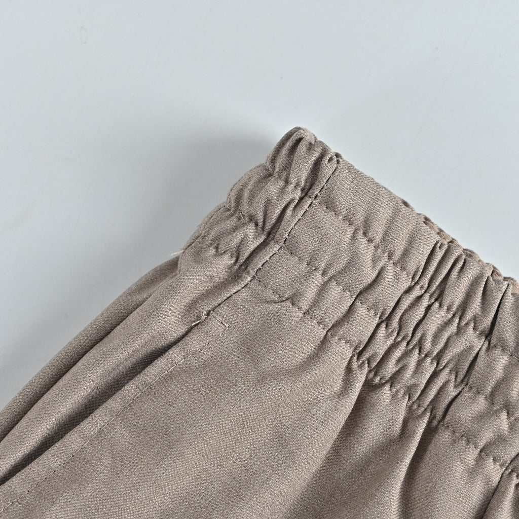Louis Vuitton 2025 Spring/Summer Khaki Wool Casual Trousers