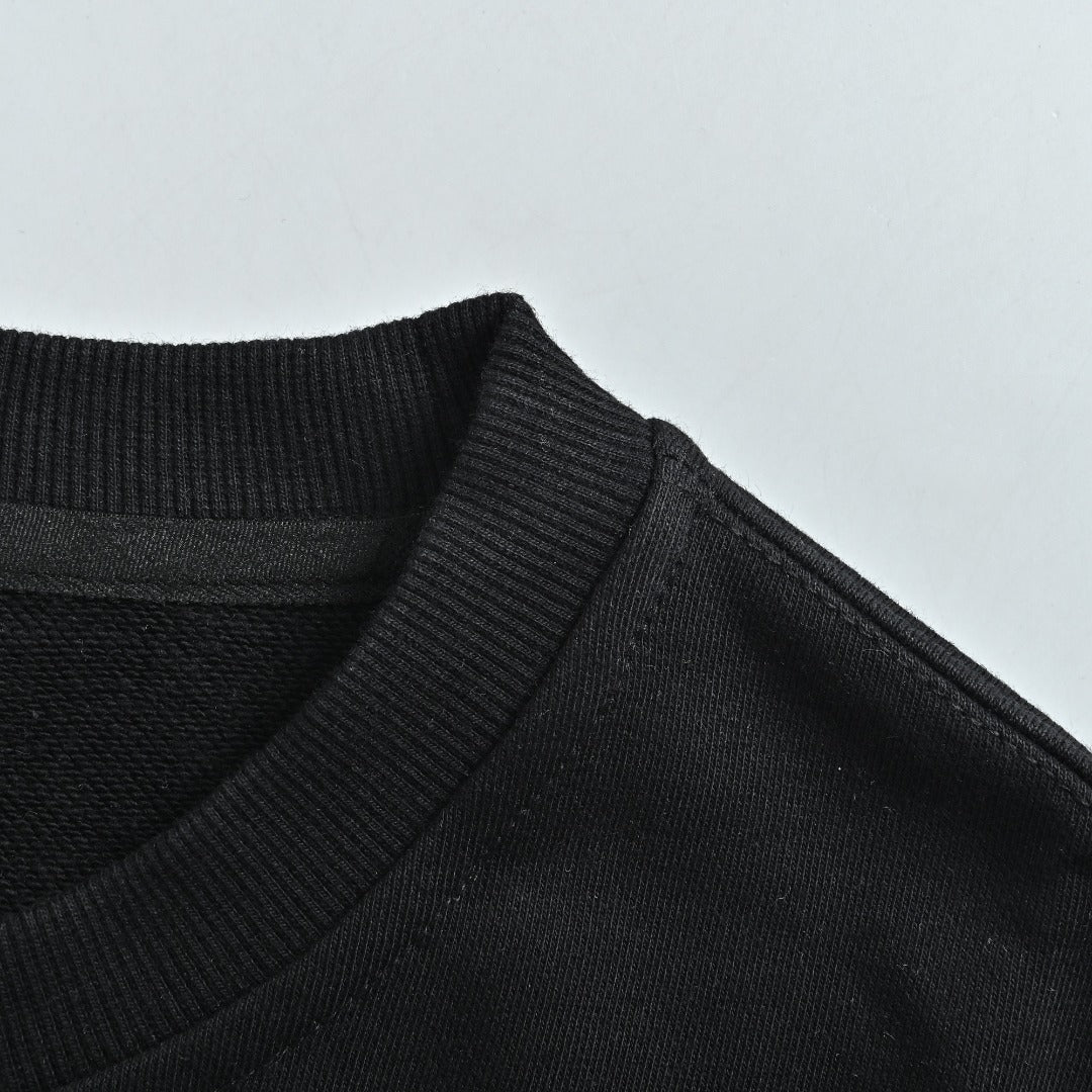 Louis Vuitton 2025 Fall/Winter Black LV Lovers Crewneck Sweatshirt