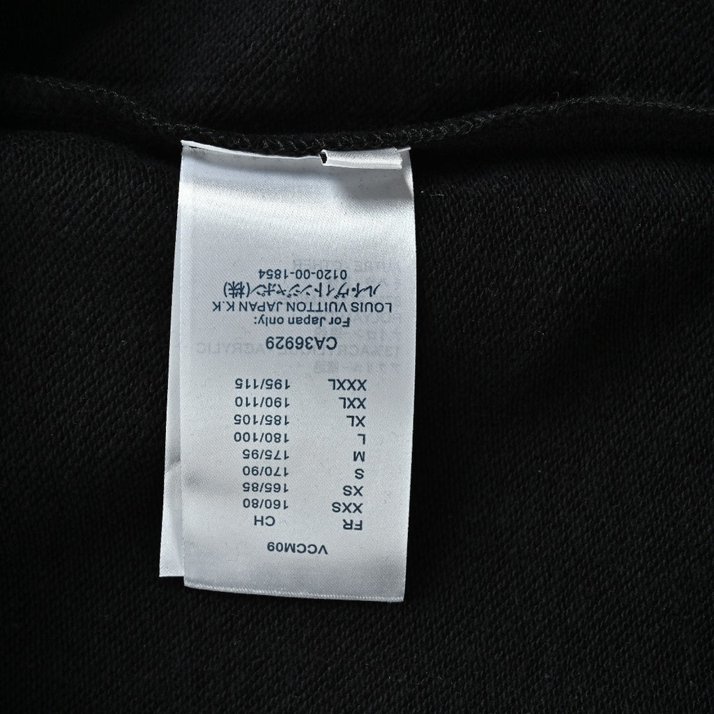 Louis Vuitton 2025 Fall/Winter Black LV Lovers Crewneck Sweatshirt