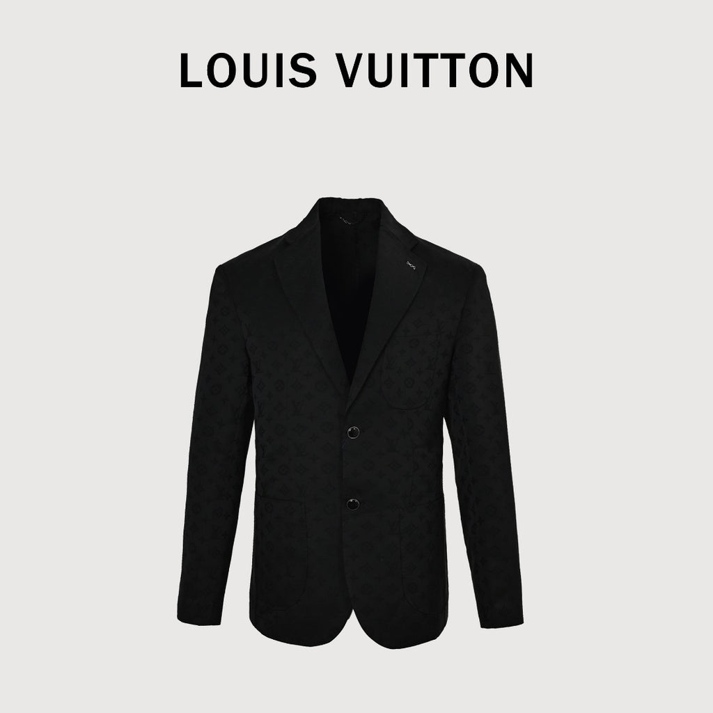 Louis Vuitton All-Over Jacquard Blazer