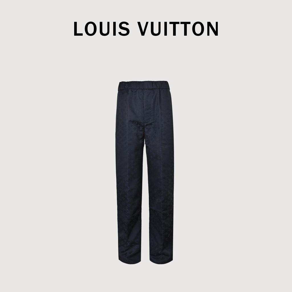 Louis Vuitton All-Over Jacquard Suit Trousers