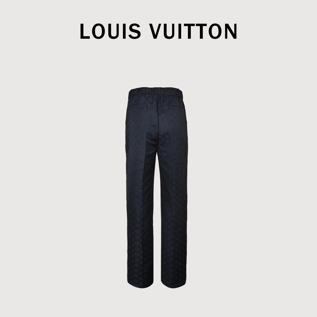 Louis Vuitton All-Over Jacquard Suit Trousers