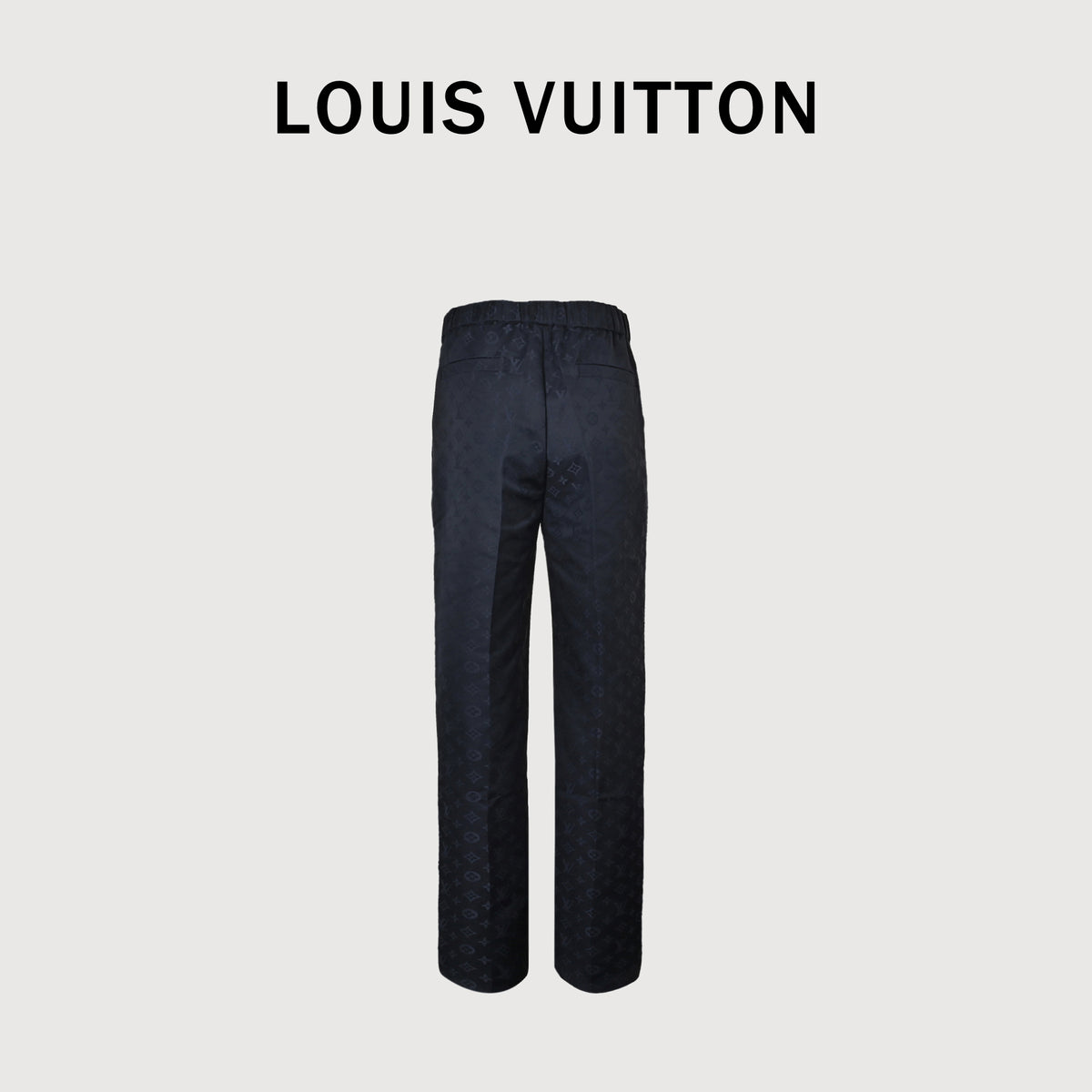 Louis Vuitton All-Over Jacquard Suit Trousers