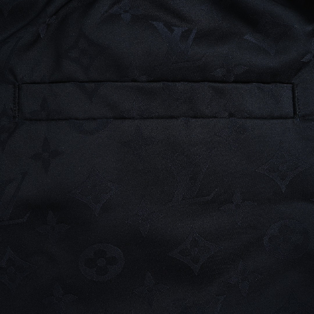 Louis Vuitton All-Over Jacquard Suit Trousers