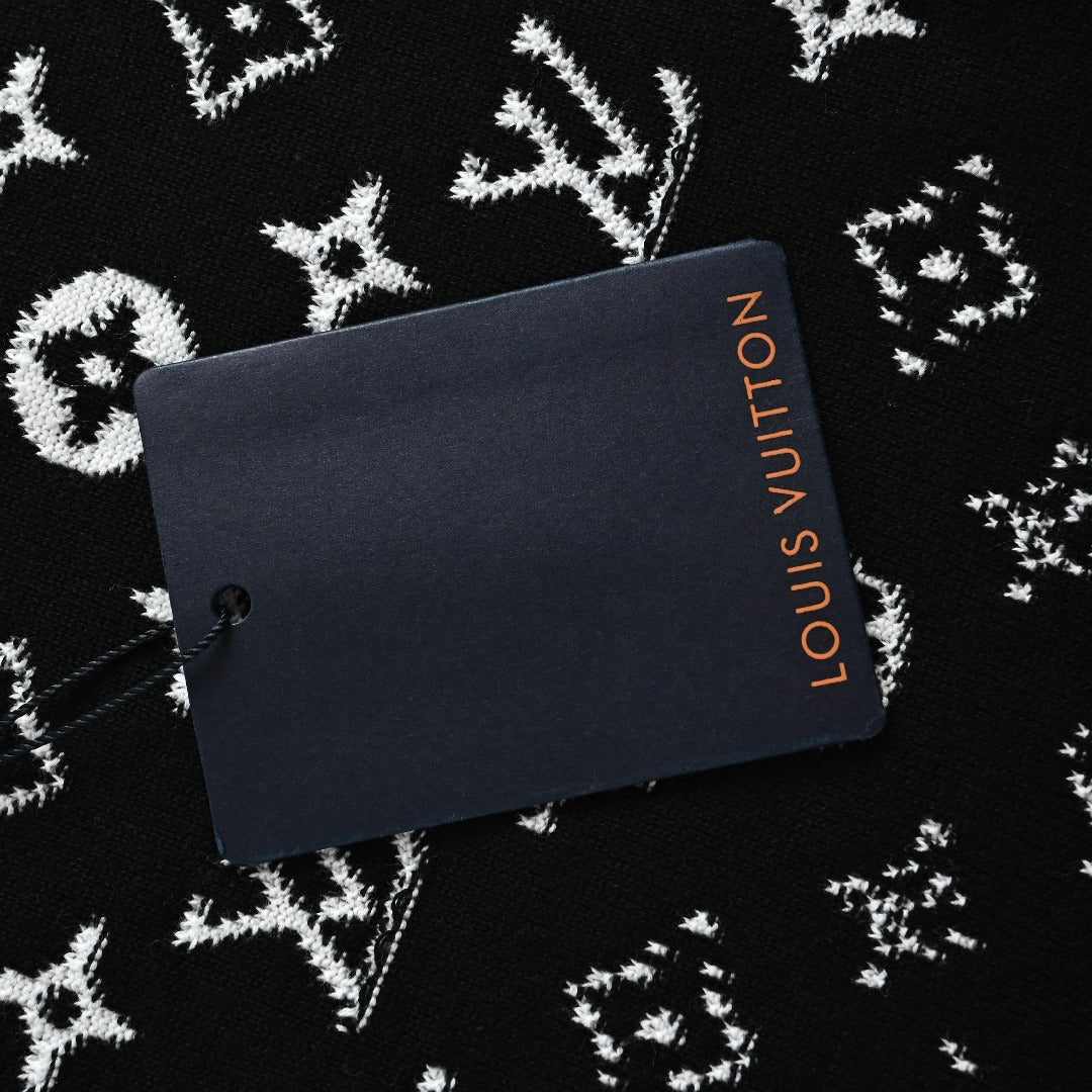 Louis Vuitton Gradient Monogram Cotton Crewneck Sweater