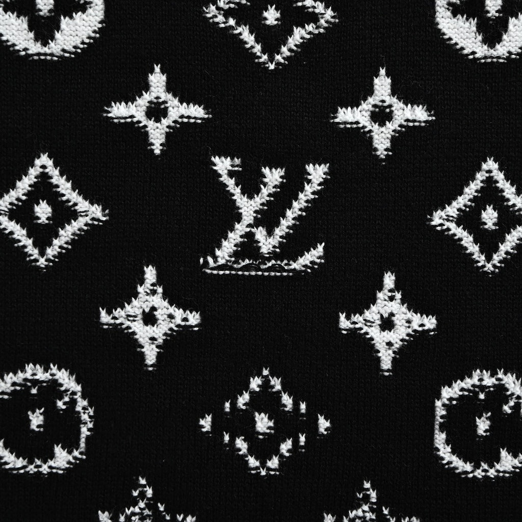 Louis Vuitton Gradient Monogram Cotton Crewneck Sweater