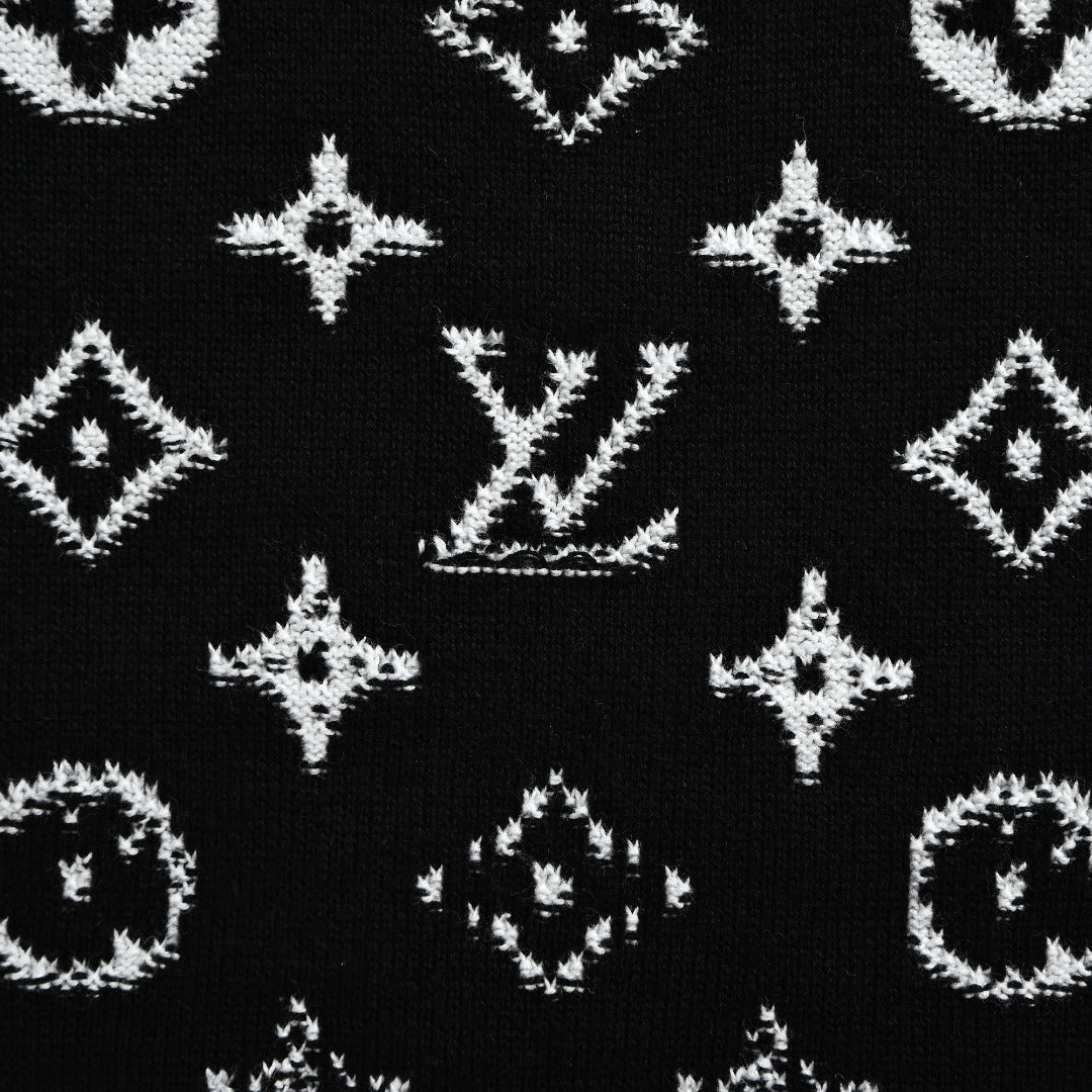 Louis Vuitton Gradient Monogram Cotton Crewneck Sweater