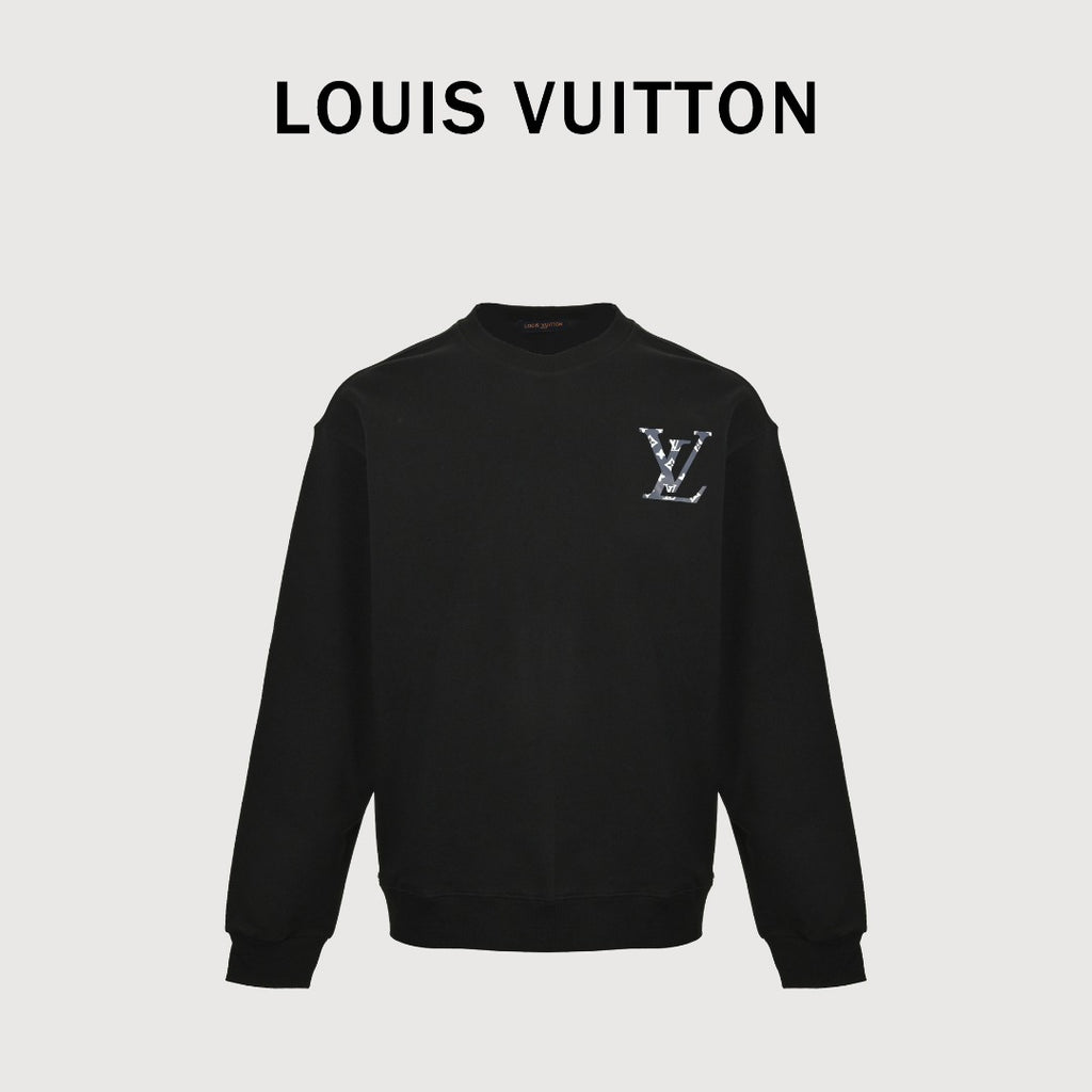 Louis Vuitton 25FW Monogram Flower Crewneck Sweatshirt