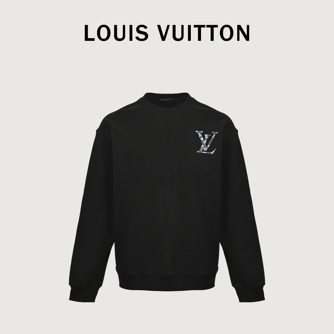 Louis Vuitton 25FW Monogram Flower Crewneck Sweatshirt