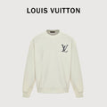 Louis Vuitton 25FW White Monogram Flower Crewneck Sweatshirt