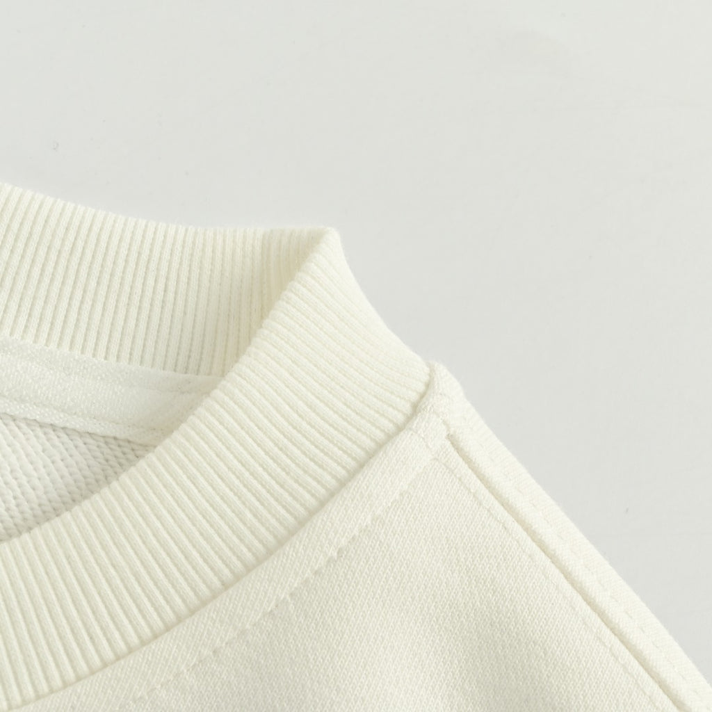 Louis Vuitton 25FW White Monogram Flower Crewneck Sweatshirt
