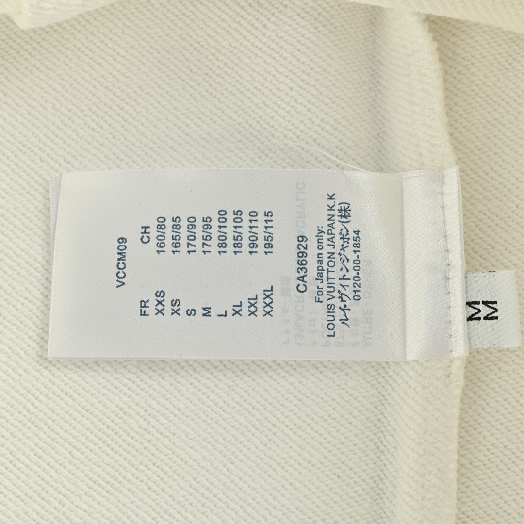 Louis Vuitton 25FW White Monogram Flower Crewneck Sweatshirt