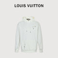 Louis Vuitton White Sailboat Embroidered Hoodie