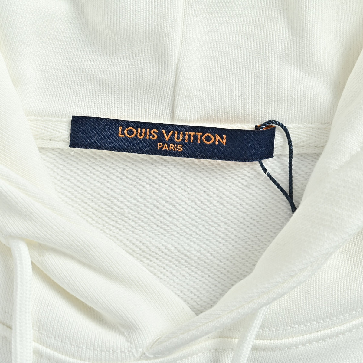 Louis Vuitton White Sailboat Embroidered Hoodie