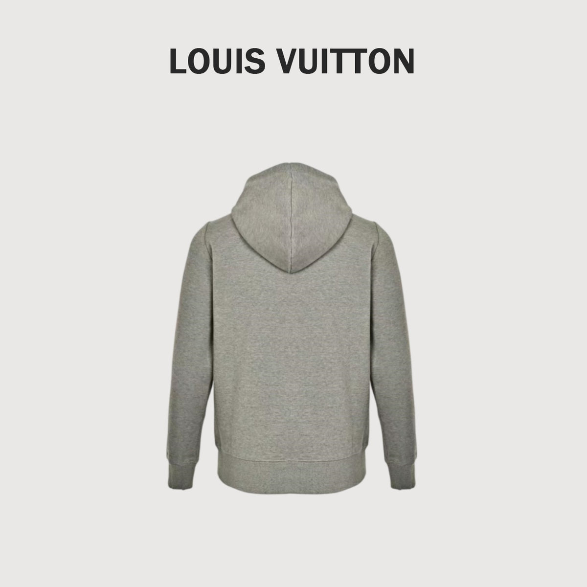 Louis Vuitton Circular Logo Zip-Up Hooded Jacket