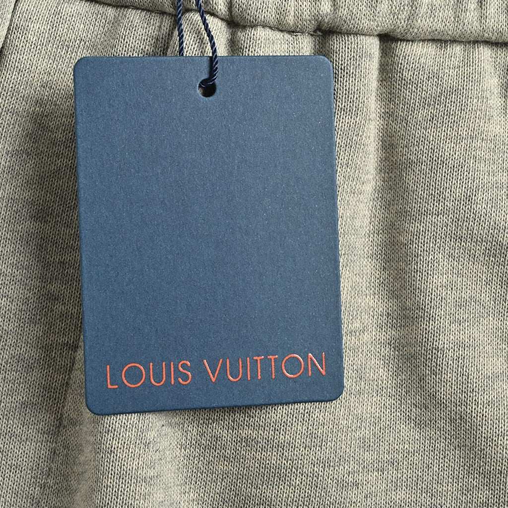 Louis Vuitton Circular Logo Drawstring Jogger Pants
