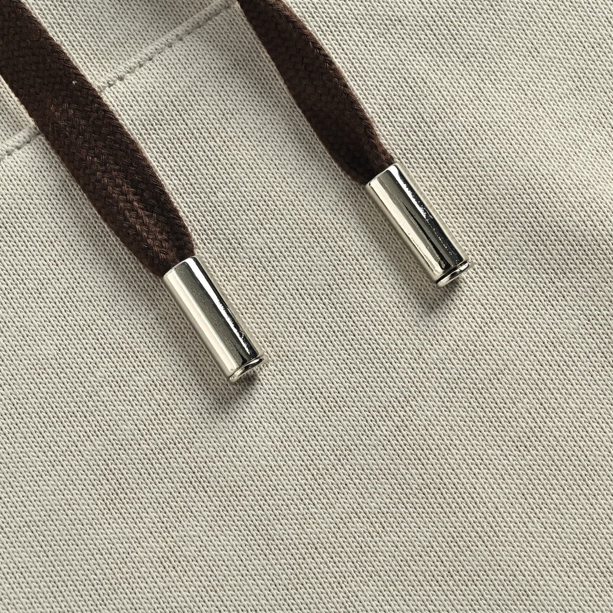 Burberry Beige Terry Lettering Equestrian Knight Hoodie
