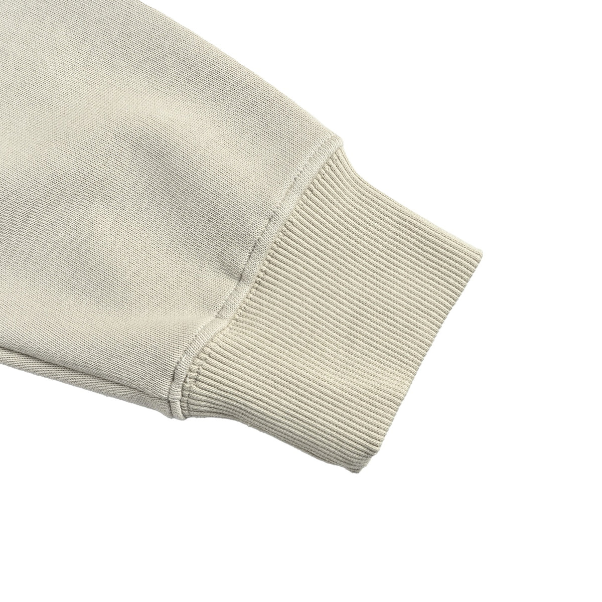 Burberry Beige Terry Lettering Equestrian Knight Hoodie