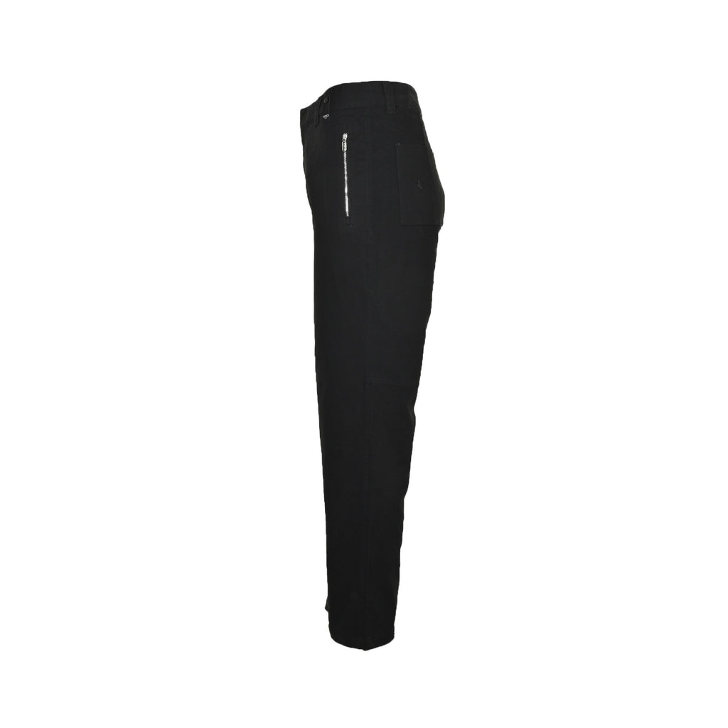 Fendi 25FW Black FF Jacquard Pocket Pants