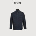 Fendi 25FW All-Over FF Jacquard Denim Jacket