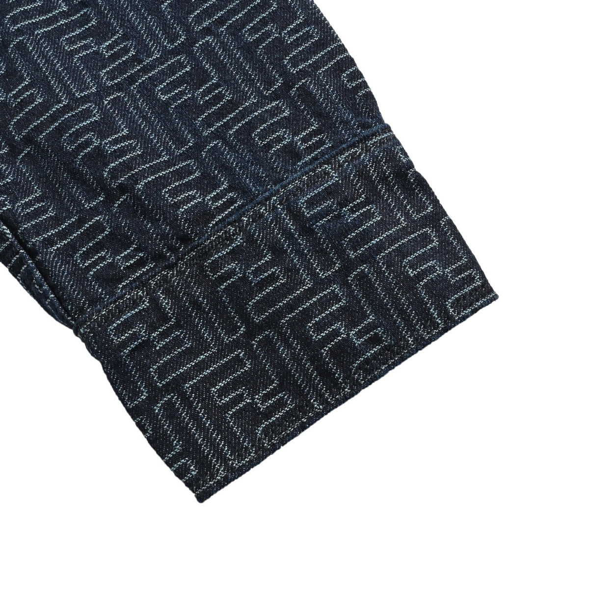 Fendi 25FW All-Over FF Jacquard Denim Jacket