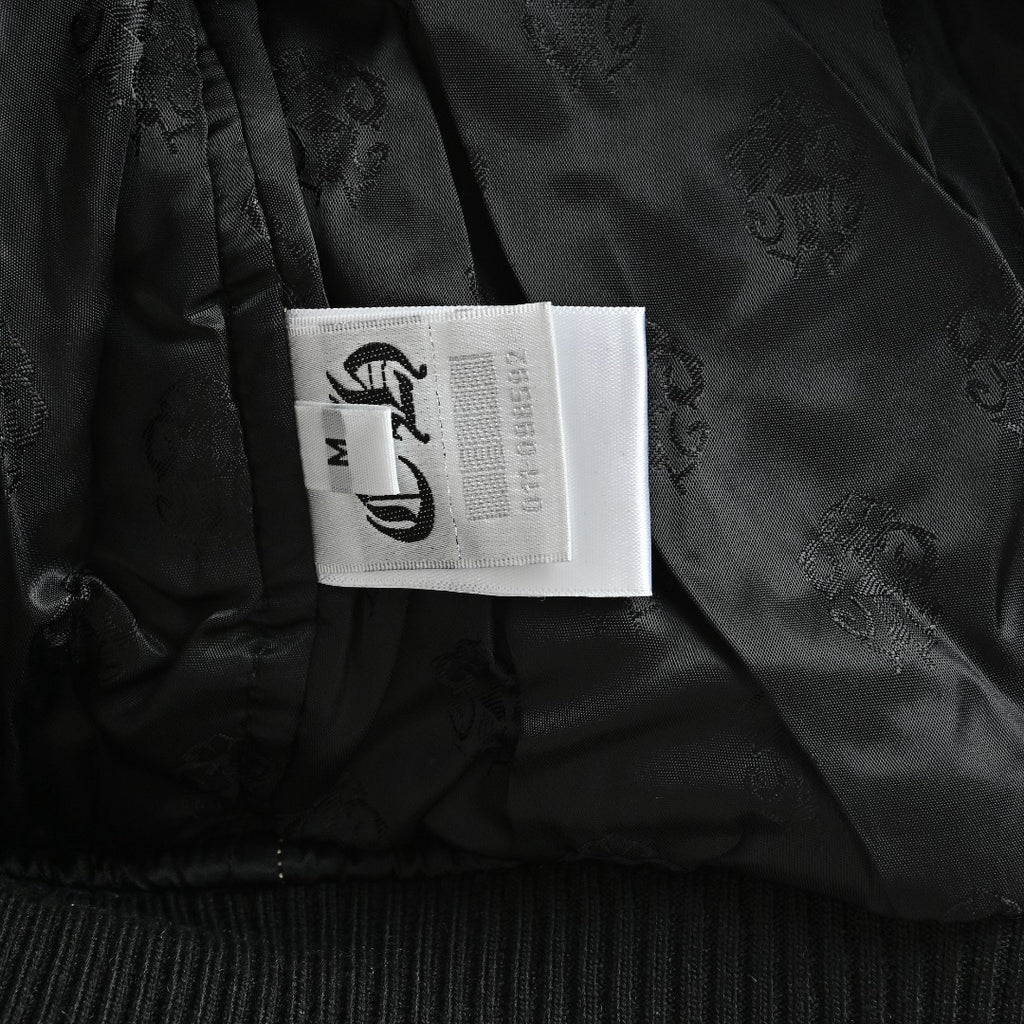 Chrome Hearts Green Camo Graphic Zip-Up Bomber Jacket